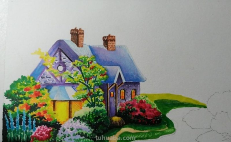 风景速写马克笔风景速写马克笔上色