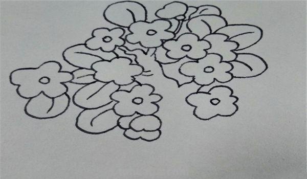 速写桃花树速写桃花树图片 速写桃花树速写桃花树图片