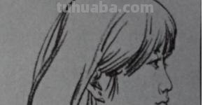 速写头部侧面速写头部侧面临摹