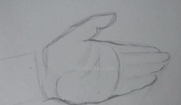 线条速写手线条速写简单 线条速写手线条速写简单