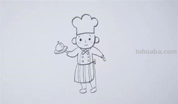 速写人物厨师速写人物厨师写生