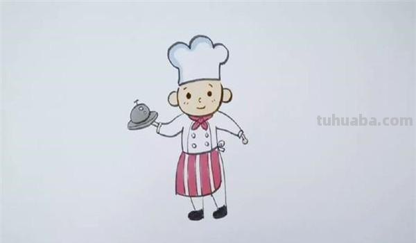 速写人物厨师速写人物厨师写生