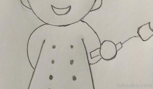 速写人物厨师速写人物厨师写生