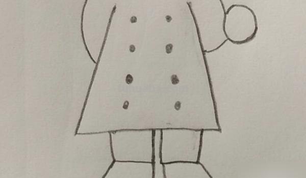 速写人物厨师速写人物厨师写生