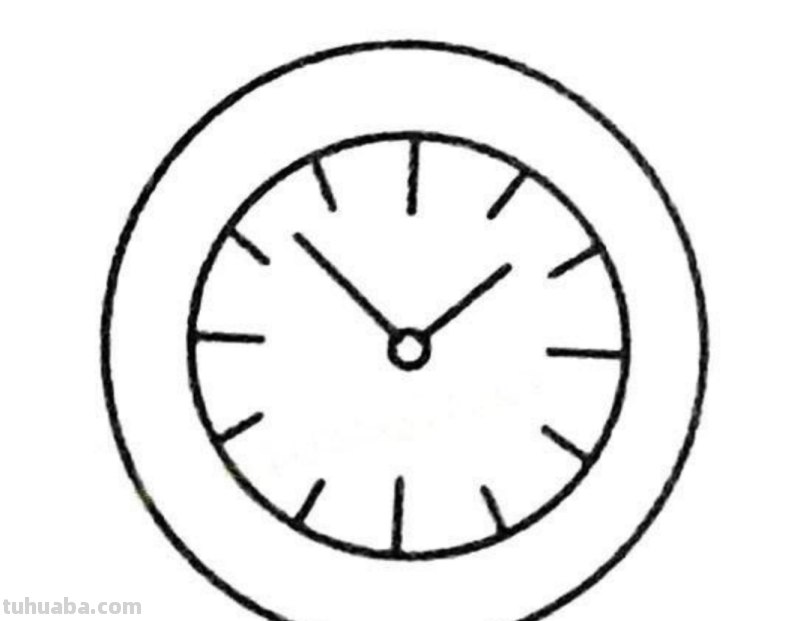 闹钟创意速写闹钟创意速写黑白