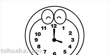 闹钟创意速写闹钟创意速写黑白