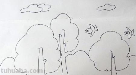 速写简笔鸟速写鸟怎么画