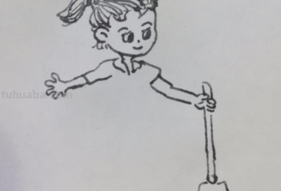 打扫卫生速写打扫卫生速写图片