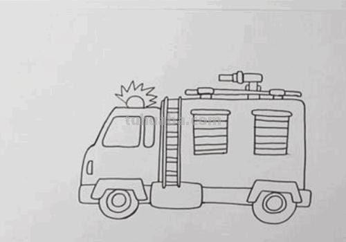 消防车速写消防车速写图片