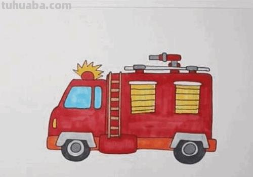 消防车速写消防车速写图片