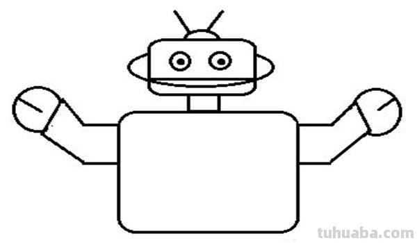 速写机器人速写机器人结构图 速写机器人速写机器人结构图