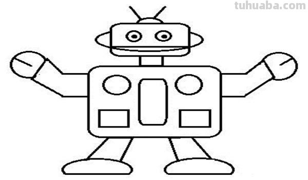 速写机器人速写机器人结构图 速写机器人速写机器人结构图