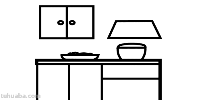 场景速写厨房一角场景速写厨房一角图片