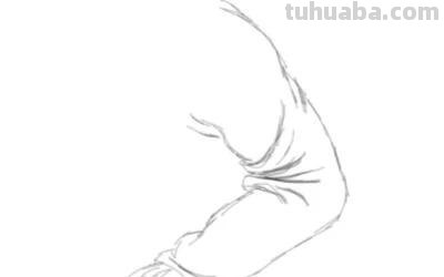 半侧脸速写速写半侧脸男