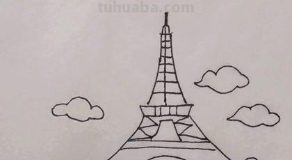 巴黎铁塔速写巴黎铁塔速写图片 巴黎铁塔速写巴黎铁塔速写图片
