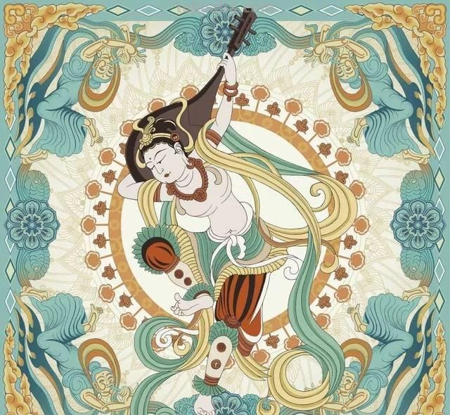 敦煌莫高窟速写敦煌莫高窟速写图片