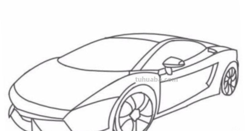 兰博基尼速写兰博基尼速写图片