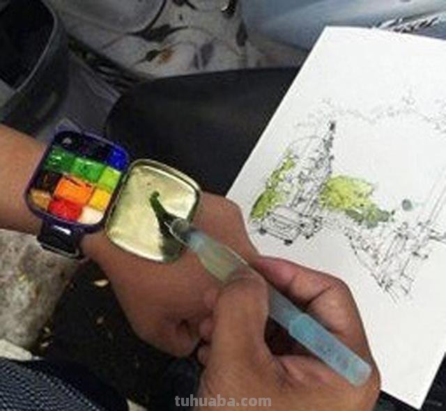 古镇风景速写简单古镇风景速写简单老街 古镇风景速写简单古镇风景速写简单老街