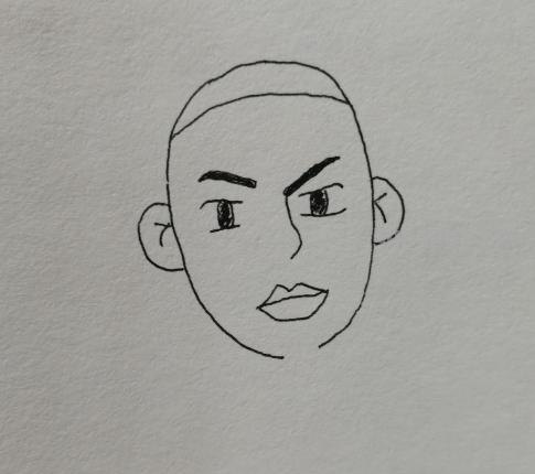 打篮球的人速写打篮球的人速写临摹