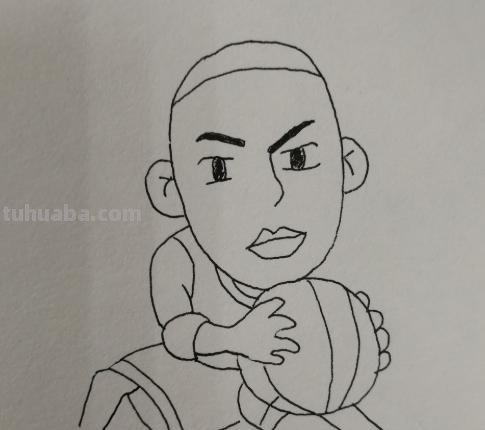 打篮球的人速写打篮球的人速写临摹