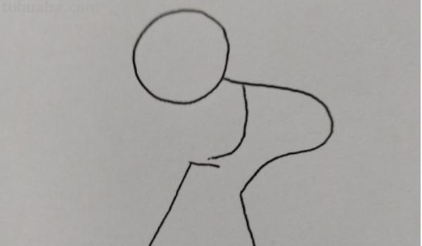 骑单车速写骑单车速写人物