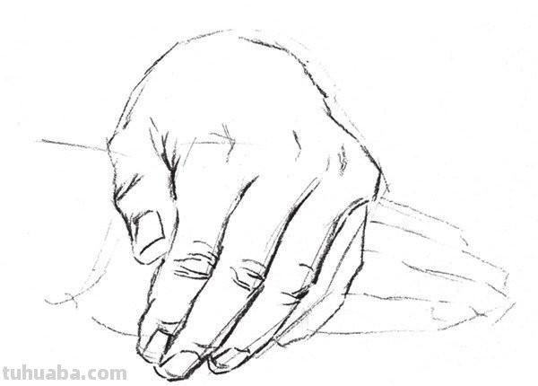 水性笔速写人物水性笔速写人物临摹图