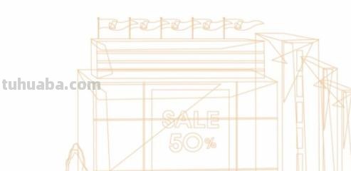 超市场景速写超市场景速写图片