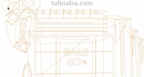 超市场景速写超市场景速写图片