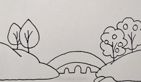 简笔风景速写简笔风景速写画的特点是什么