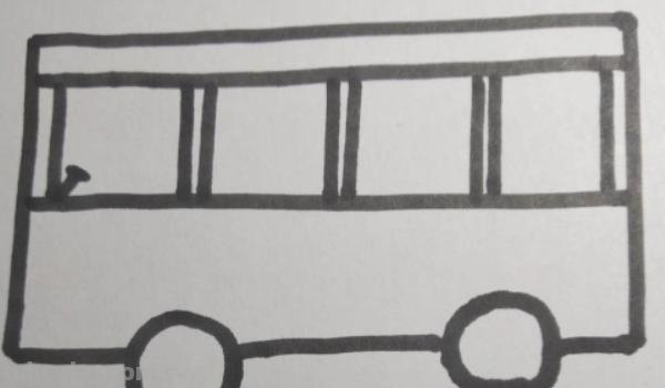 公交车场景速写公交车场景速写临摹图片 公交车场景速写公交车场景速写临摹图片