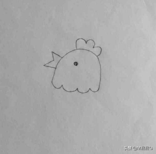 鸡宝宝速写鸡宝宝画法