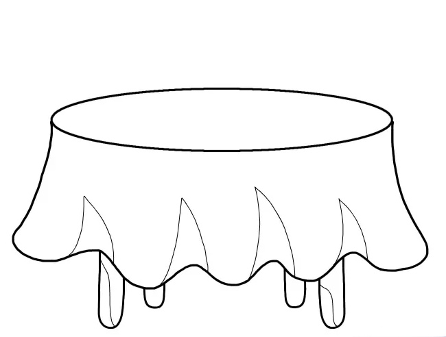 简单速写桌子简单速写桌子图片