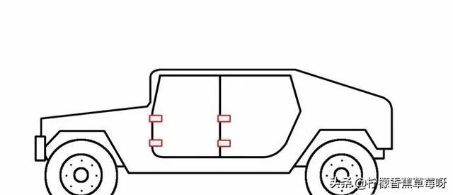 创意速写汽车创意速写汽车和自行车