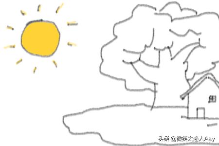 田园风景速写田园风景速写临摹图片 田园风景速写田园风景速写临摹图片