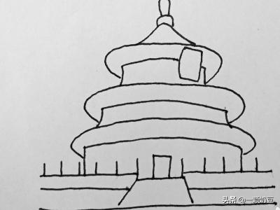 北京天坛速写北京天坛速写临摹