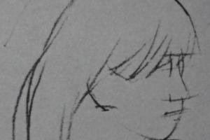 速写线描头发速写线描头发的画法