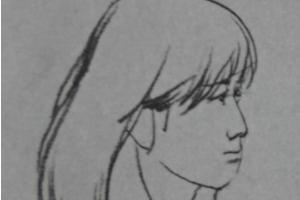 速写线描头发速写线描头发的画法