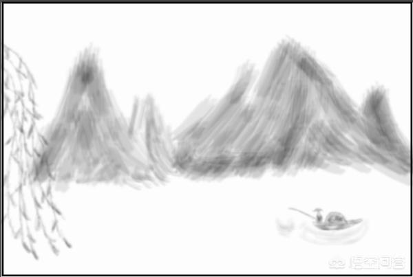 山和水速写山水速写图片