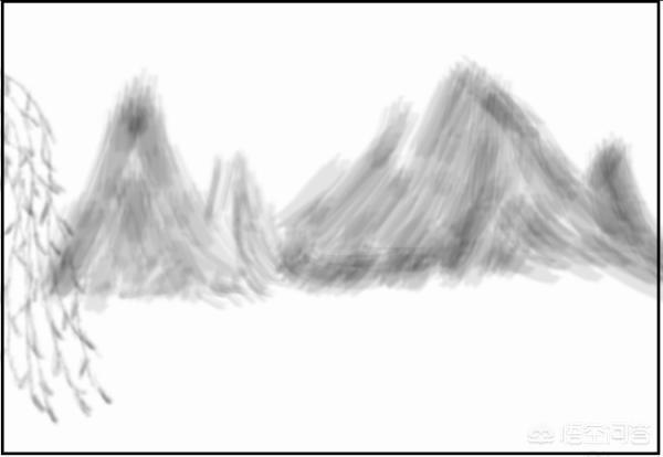 山和水速写山水速写图片