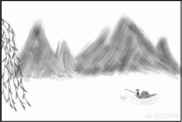 山和水速写山水速写图片