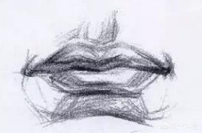 速写人物嘴巴画技巧法速写人物嘴巴画法步骤