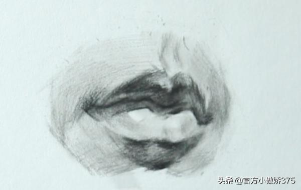 速写人物嘴巴画技巧法速写人物嘴巴画法步骤