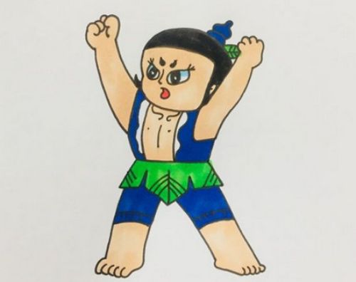 葫芦娃速写 葫芦娃速写