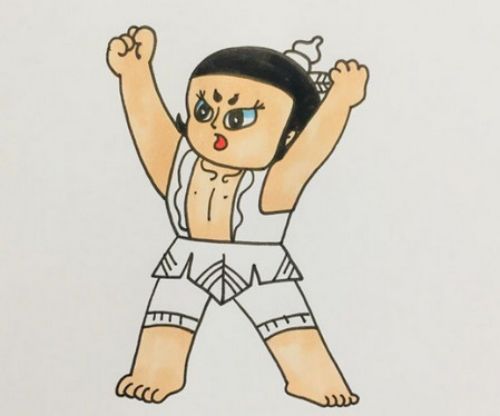 葫芦娃速写 葫芦娃速写