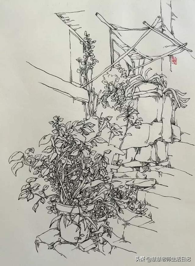 西北风景速写西北风景速写图片
