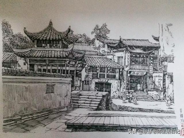 西北风景速写西北风景速写图片