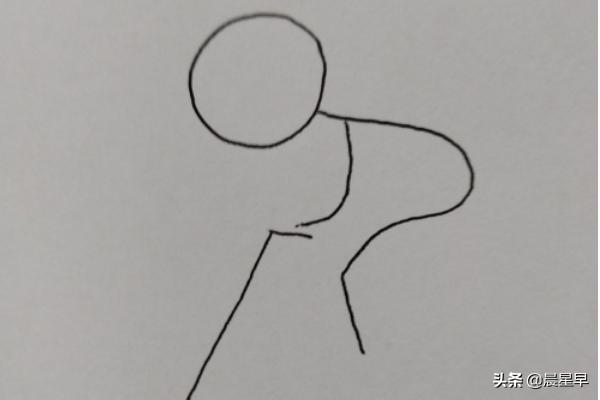 骑自行车的人速写骑自行车的人速写临摹图
