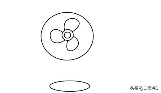 速写电风扇速写电风扇涂什么颜色