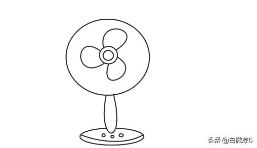 速写电风扇速写电风扇涂什么颜色