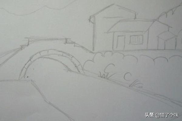 风景速写铅笔风景速写铅笔画